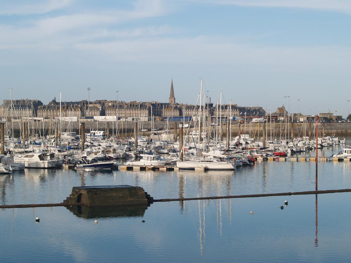 Cancale Port Mer, Les Pieds Dans L'Eau Lägenhet Exteriör bild