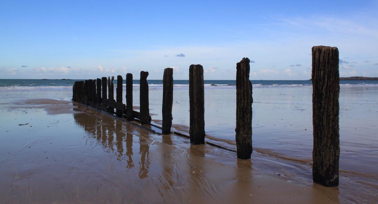 Cancale Port Mer, Les Pieds Dans L'Eau Lägenhet Exteriör bild